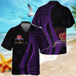 Purple Polynesian Crown Royal Hawaiian Shirt