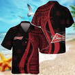 Red Polynesian Budweiser Hawaiian Shirt