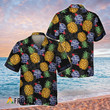 Black Aloha Pineapple Pabst Blue Ribbon Hawaiian Shirt