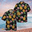 Black Aloha Pineapple Coors Light Hawaiian Shirt