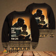 Artistic African Father And Son   Sweatshirt