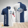 Personalized Basic Bicolor Busch Light Beer Polo Shirt
