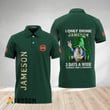 I Only Drink Jameson Whiskey Polo Shirt