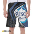 Black Mix Esport Doodle Busch Light Beer Hawaiian Shorts