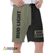 Basic Bud Light Hawaiian Shorts