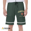 Basic Printed Green Jameson Shorts