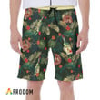 Aloha Summer Flowers Jameson Whiskey Hawaiian Shorts
