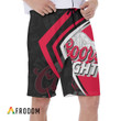 Black Mix Esport Doodle Coors Light Beer Hawaiian Shorts