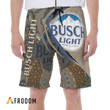 Summer Boho Mandala Busch Light Hawaiian Shorts