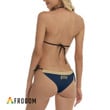 Miller Lite Triangl Bikini Set Swimsuit