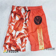 Jagermeister Tropical Leaf Hawaiian Shirt And Shorts Set