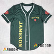 Green Jameson Whiskey Baseball Jersey