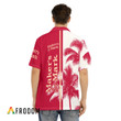 Maker's Mark Tropical Coconut Trees Hawaiian Shirt