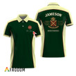 Customized Jameson Whiskey Green Ida Inspired Polo Shirt