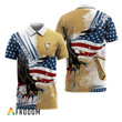 Guinness Fourth Of July Eagle Polo Shirt
