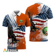 Jagermeister Fourth Of July Eagle Polo Shirt 
