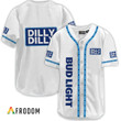 Bud Light White Dilly Dilly Baseball Jersey 