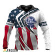 Pabst Blue Ribbon Fourth Of July Esports Hoodie