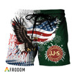 Jameson Fourth Of July Eagle Hawaiian Shorts