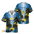 Corona Extra Tropical Coconut Palms Hawaiian Shirt