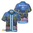 Corona Extra Star Print Bermuda Hawaiian Shirt & Shorts Set