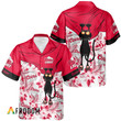 Coors Light Cool Cat Tropical Hawaiian Shirt