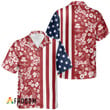 Crown Royal Patriotic Tropical Hawaiian Shirt