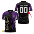 Personalized Crown Royal Abstract Grunge Football Jersey