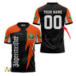 Personalized Jagermeister Abstract Grunge Football Jersey