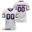 Personalized Crown Royal White Basic Football Jersey