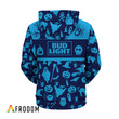 Bud Light Halloween Patterns Hoodie & Zip Hoodie