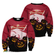 Budweiser Halloween Night Smiling Pumpkin Sweatshirt