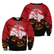 Fireball Whisky Halloween Night Smiling Pumpkin Sweatshirt