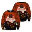 Jagermeister Halloween Night Smiling Pumpkin Sweatshirt