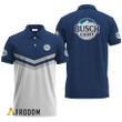 Busch Light Blue Tennis Polo Shirt