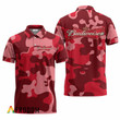 Budweiser Red Camouflage Polo Shirt