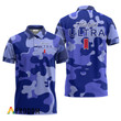 Michelob ULTRA Blue Camouflage Polo Shirt