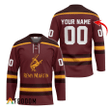 Personalized Remy Martin Brown Hockey Jersey