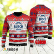 Busch Latte Ugly Sweater Red