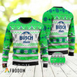 Busch Latte Ugly Sweater Green