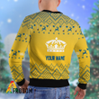 Personalized Reindeer Corona Extra Christmas Ugly Sweater