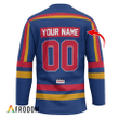 Personalized Hamm's Beer Hat Trick Hockey Jersey