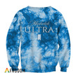 Michelob ULTRA Blue Tie-dye Sweatshirt