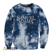 Samuel Adams Blue Tie-dye Sweatshirt
