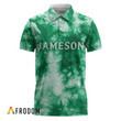Jameson Green Tie-dye Polo Shirt