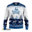Personalized Samuel Adams Reindeer Ugly Sweater