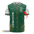 Personalized Jameson St. Patrick's Day Leprechaun Baseball Jersey