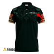 Personalized Miller High Life St. Patrick's Day American Flag Polo Shirt