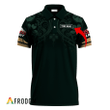 Personalized Coors Light St. Patrick's Day American Flag Polo Shirt