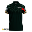 Personalized Busch Light St. Patrick's Day American Flag Polo Shirt